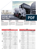 SY310C-8S : Truck Mixer