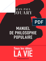 Jean-Paul Jouary - Manuel de Philosophie Populaire