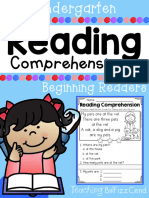 Kindergarten Reading Comprehension