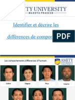 Identifier Et Décrire Les Différences de Comportement - SEM5