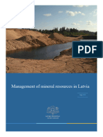 Audit Report - Management of Mineral Resources in Latvia 2023