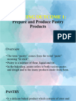 Prepare and Produce Pastry Products