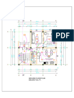 Ground Floor Plan 696.6957 SQ. FT.: A B D C