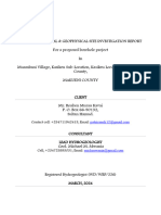 Patick - Hydrogeological Report - 2024