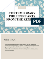 Contemporary Philippine Arts From The Regions Lesson 1