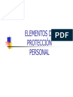 Elementos de Protección Personal