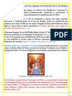 6 de Enero - Servicio de La Gran Bendicion de Las Aguas y Explicación