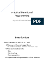 Practical Functional Programming in C++ - Bryce Adelstein-Lelbach - CppCon 2014