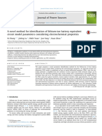 A Novel Method For Identification of Lithium-Ion Battery Equivalent Circuit Model Parameters Considering Electrochemical Properties