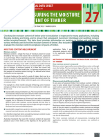 Measuring The Moisture Content of Timber