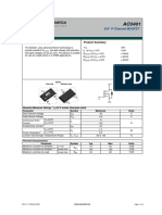 AO3401-Alpha & Omega Semiconductors