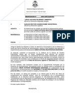 Memorándum A Recursos Humanos para La Firma Del Acta de Cumplimiento de Omar Montesinos