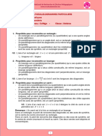 Maths - 6me - Parallelogrammes Particuliers