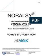 Notice D'utilisation Du Kit Provic One X2 DEVE196 - D250701-BD