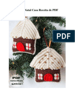 Amigurumi Natal Casa Receita de PDF Gratis