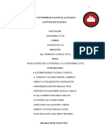 Integrales en La Ingeneria Civil