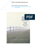 A Quiet World: Living With Hearing Loss. ISBN 030019465X, 978-0274752065