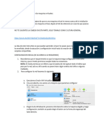 Apoyo para La Configuración de Maquinas Virtuales