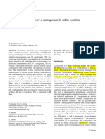 Viscoelastic Properties of J-Carrageenan in Saline Solution