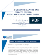 Islamic VC and PE Legal Framework by Ahmad Lutfi