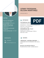 Curriculum Vitae - BIOQUIMICA