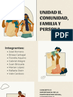 Comnunidad Familia y Persona