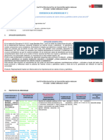 EXPERIENCIA DE APRENDIZAJE 3 Arte 2 °