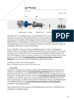 Parts of Centrifugal Pumps