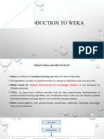 Introduction To Weka