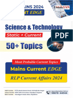 Science and Technology Current Edge Mains 2024