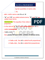 Ratio & Proportion