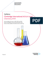 Chem As Syllabus