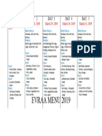 2019 Evraa Concentration Menu