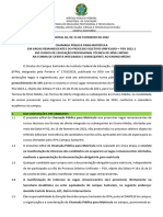 Minuta Edital de Vagas Remanescentes - 15 Fev 2022