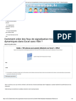 Comment Créer Des Feux de Signalisation Tricolores Dynamiques Dans Excel Sans VBA - Excel Formation