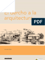 El Derecho A La Arquitectura