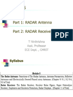 Module 5 Slides The RADAR Antenna and Receiver