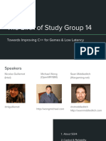 The Birth of Study Group 14 - Nicolas Guillemot, Sean Middleditch, Michael Wong - CppCon 2015