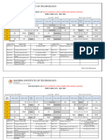 Mca III Time Table Final 19-07-2024