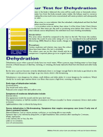 Urine Color Chart