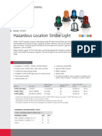 Hazardous Location Strobe Light Data Sheet - S1325