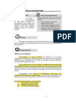 Unit 1 - Financial Reporting