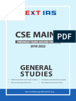 CSE Mains (PYQ) General Studies 2018-2023