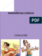 Emergências Clinicas - CONVULSÃO DESMAIO CRISE HIPERTENSIVA DIABETES