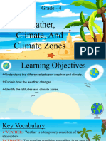 Grade-4 Lesson-1 (Weather and Climate)