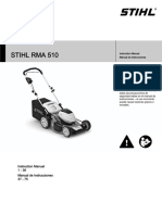 STIHL RMA 510 Owners Instruction Manual