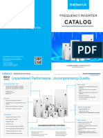 INOMAX VFD MAX500 Series +IP55 Catalog V2403