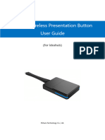 EShare ES06T-C 4K Wireless Presentation Button User Guide - 20220117