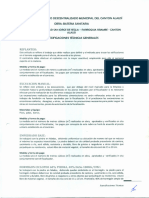 Replanteo:: Obierno Autónomo Descentralizado Municipal Del Canton A Ausf Obra: Bateria Sanitaria