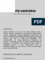 Direito Médico - 03 - DIREITO SANITÁRIO